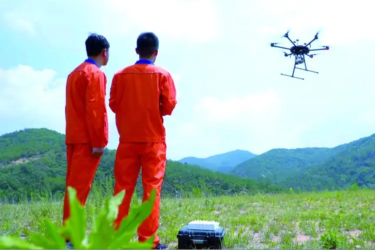 琼山无人机倾斜摄影巡检拍摄